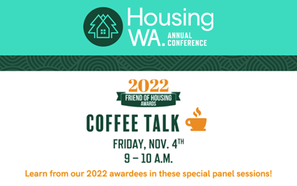 Nov 4 Housing WA Coffee Talk